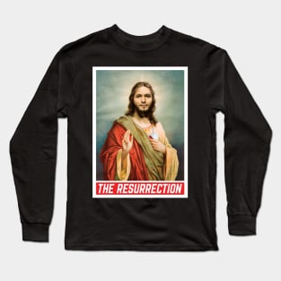 The Resurrection Jorge Masvidal Street Jesus Long Sleeve T-Shirt